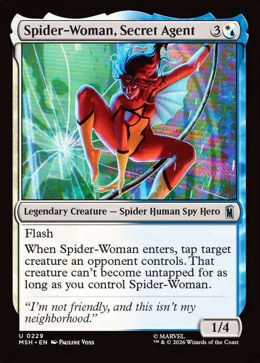 Spider-Woman, Secret Agent MSH Legendary Creature Spider Human Spy Hero NM