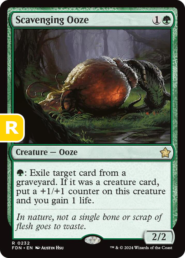 Scavenging Ooze FDN Creature Ooze NM