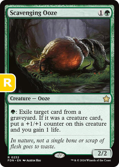 Scavenging Ooze FDN Creature Ooze NM