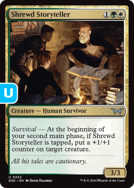 Shrewd Storyteller DSK Creature Human Survivor NM