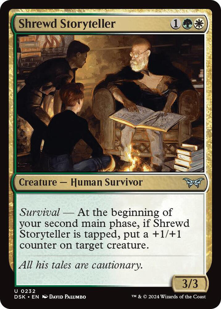 Shrewd Storyteller DSK Creature Human Survivor NM