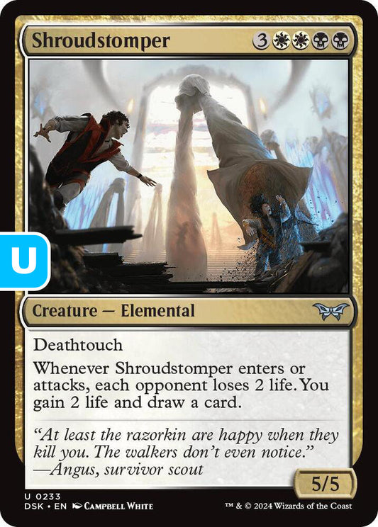 Shroudstomper DSK Creature Elemental NM