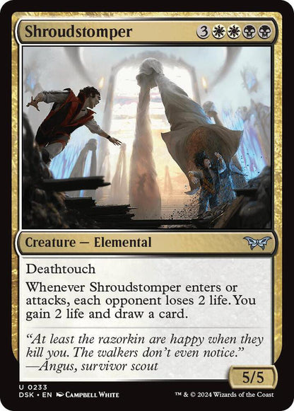 Shroudstomper DSK Creature Elemental NM