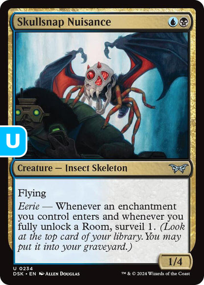 Skullsnap Nuisance DSK Creature Insect Skeleton NM