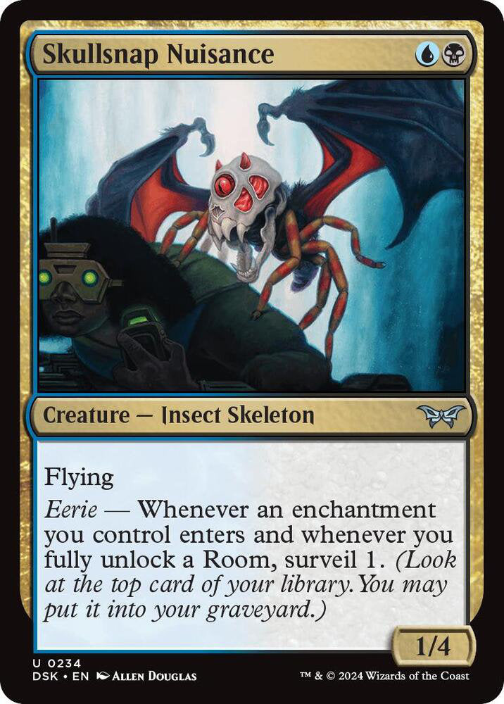 Skullsnap Nuisance DSK Creature Insect Skeleton NM