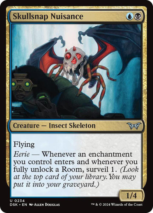 Skullsnap Nuisance DSK Creature Insect Skeleton NM