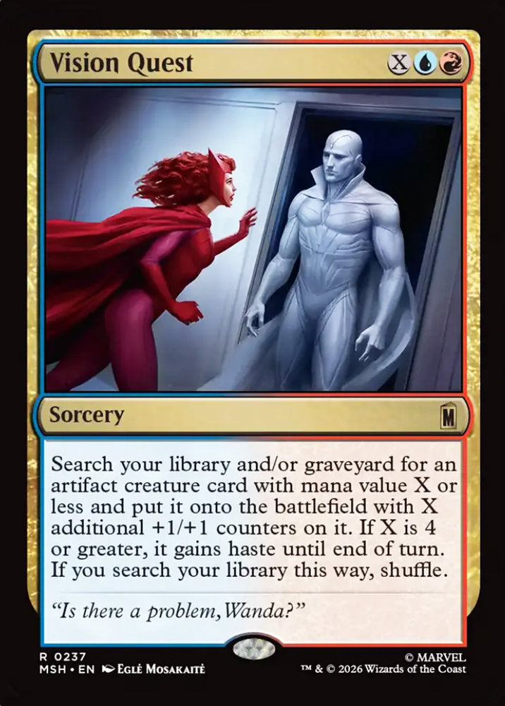 Vision Quest MSH Sorcery  NM