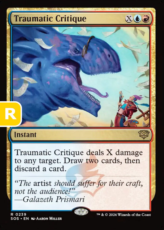 Traumatic Critique SOS Instant  NM