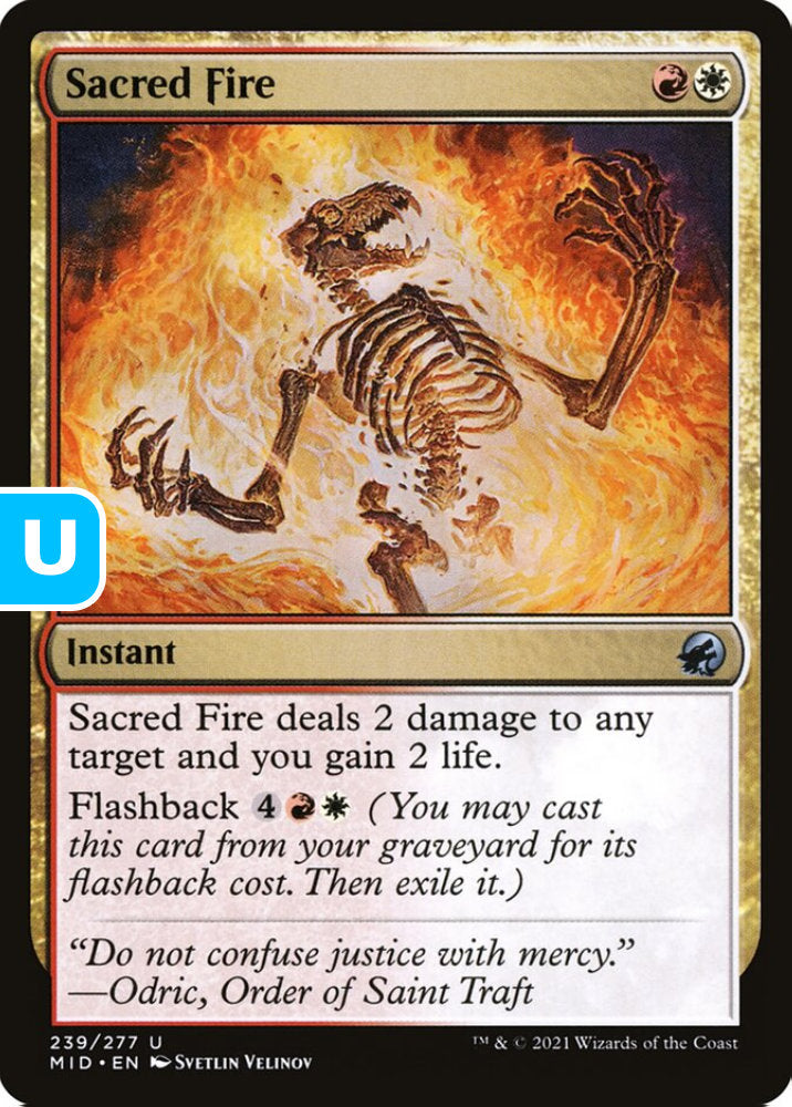 Sacred Fire MID Instant  NM