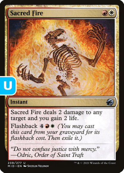 Sacred Fire MID Instant  NM