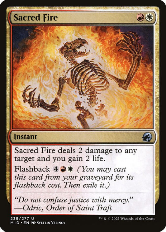 Sacred Fire MID Instant  NM