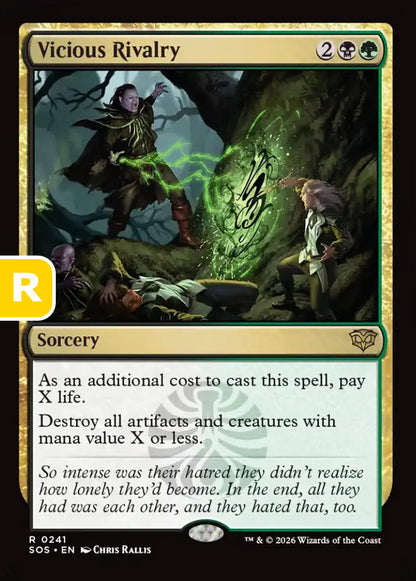 Vicious Rivalry SOS Sorcery  NM