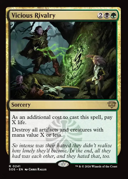 Vicious Rivalry SOS Sorcery  NM