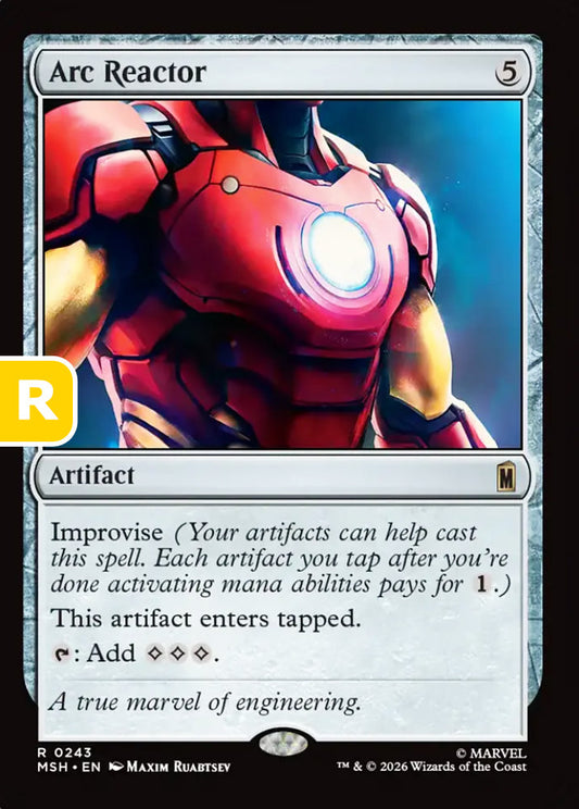 Arc Reactor MSH Artifact  NM