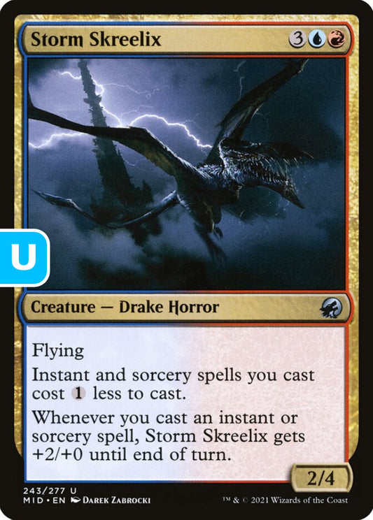 Storm Skreelix MID Creature Drake Horror NM