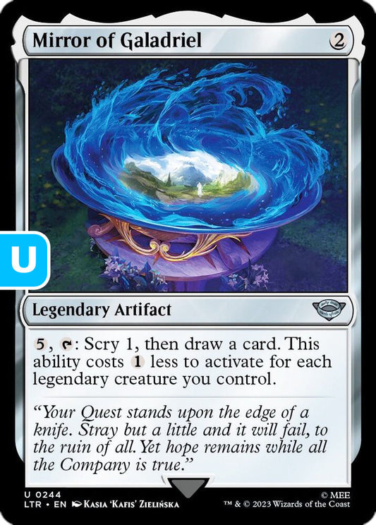 Mirror of Galadriel LTR Legendary Artifact  NM