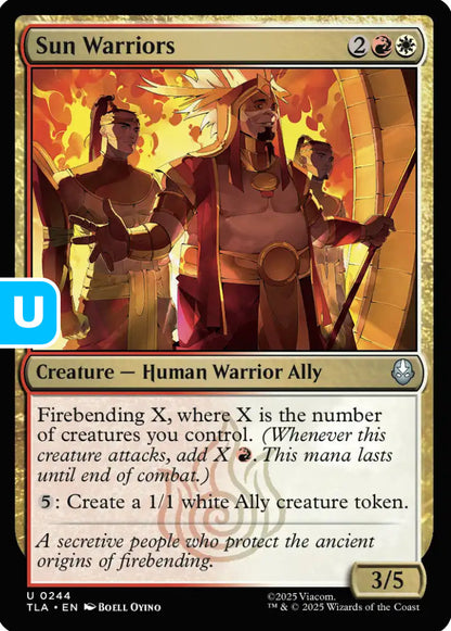 Sun Warriors TLA Creature Human Warrior Ally NM