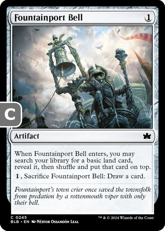 Fountainport Bell BLB Artifact  NM