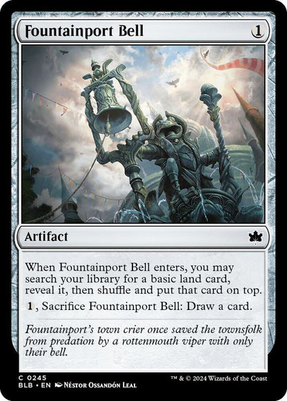 Fountainport Bell BLB Artifact  NM