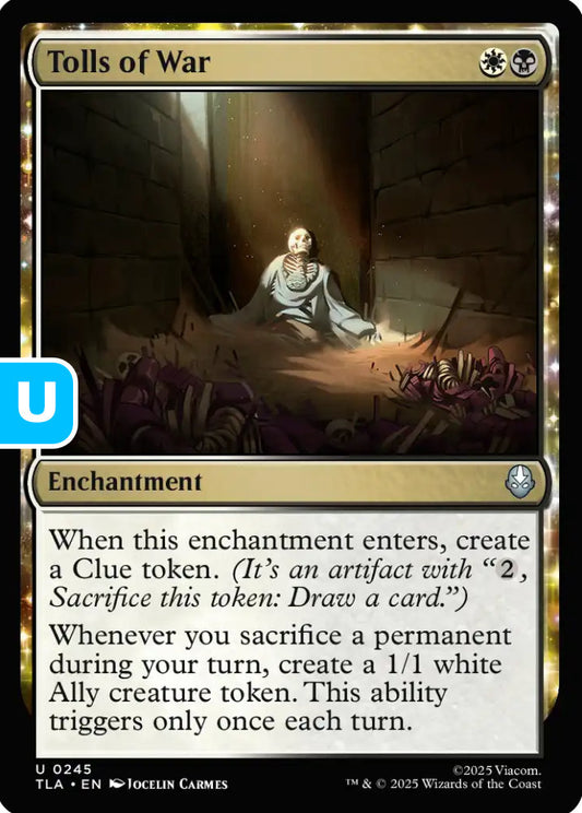 Tolls of War TLA Enchantment  NM