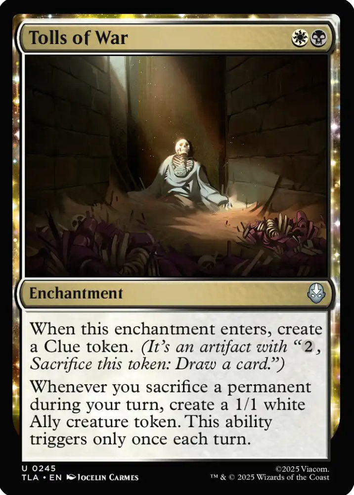 Tolls of War TLA Enchantment  NM
