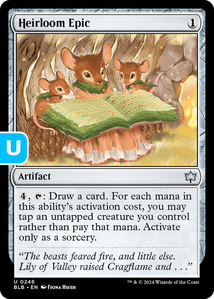 Heirloom Epic BLB Artifact  NM