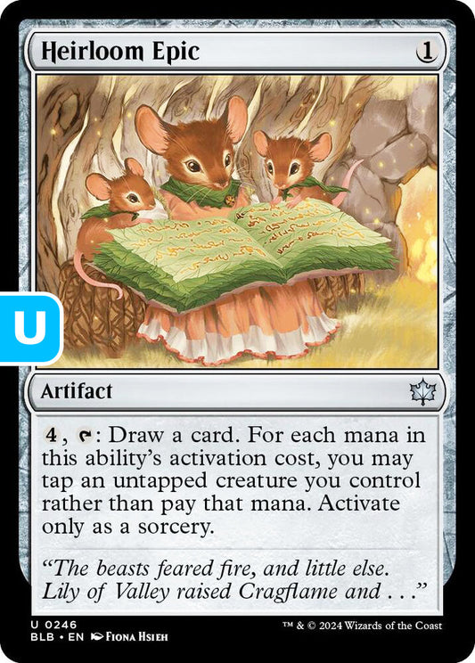 Heirloom Epic BLB Artifact  NM