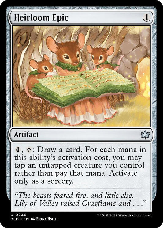 Heirloom Epic BLB Artifact  NM