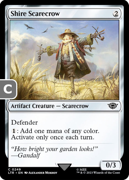 Shire Scarecrow LTR Artifact Creature Scarecrow NM
