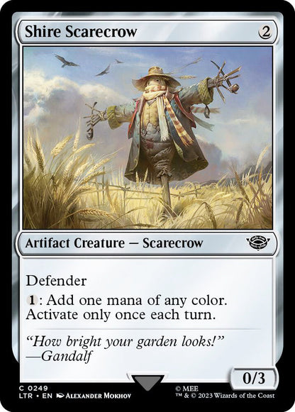 Shire Scarecrow LTR Artifact Creature Scarecrow NM