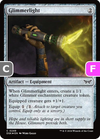 Glimmerlight DSK Artifact Equipment *Foil* NM