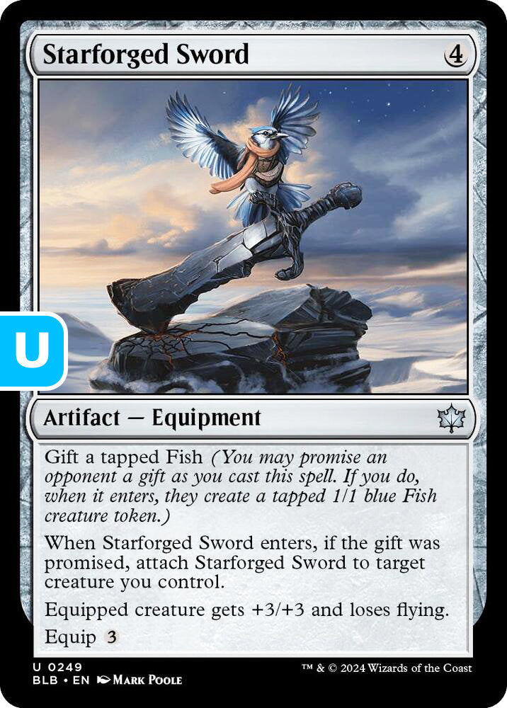 Starforged Sword BLB Artifact Equipment NM