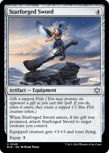 Starforged Sword BLB Artifact Equipment NM