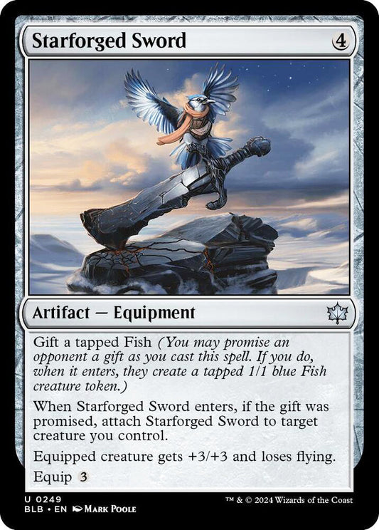 Starforged Sword BLB Artifact Equipment NM