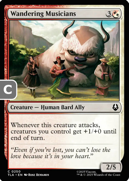 Wandering Musicians TLA Creature Human Bard Ally NM