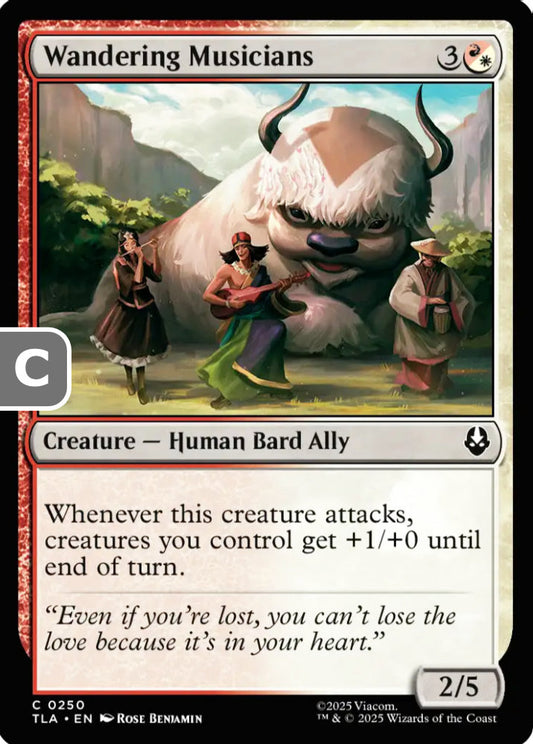 Wandering Musicians TLA Creature Human Bard Ally NM