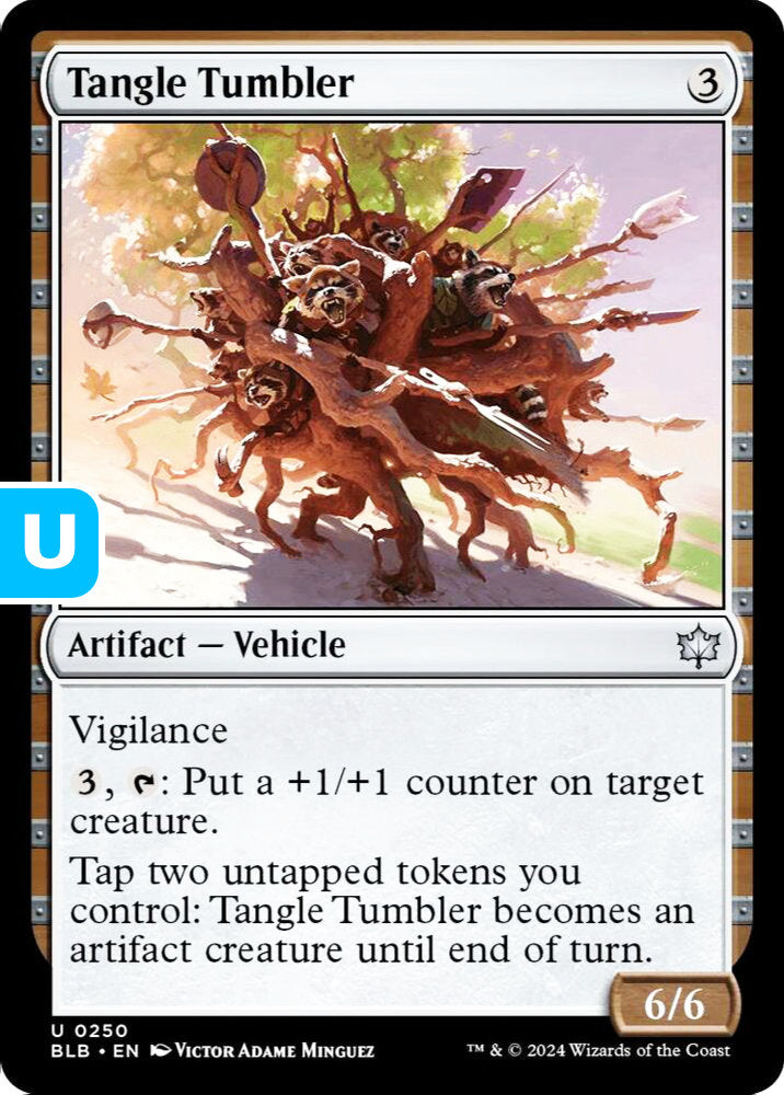 Tangle Tumbler BLB Artifact Vehicle NM