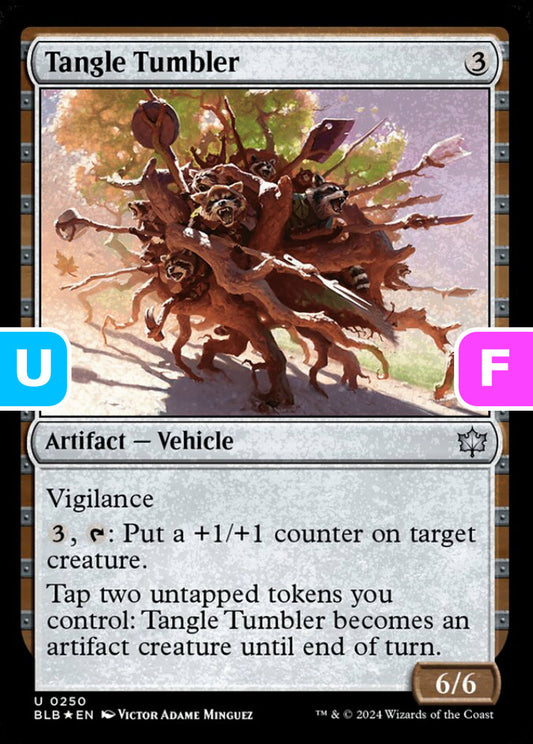 Tangle Tumbler BLB Artifact Vehicle *Foil* NM
