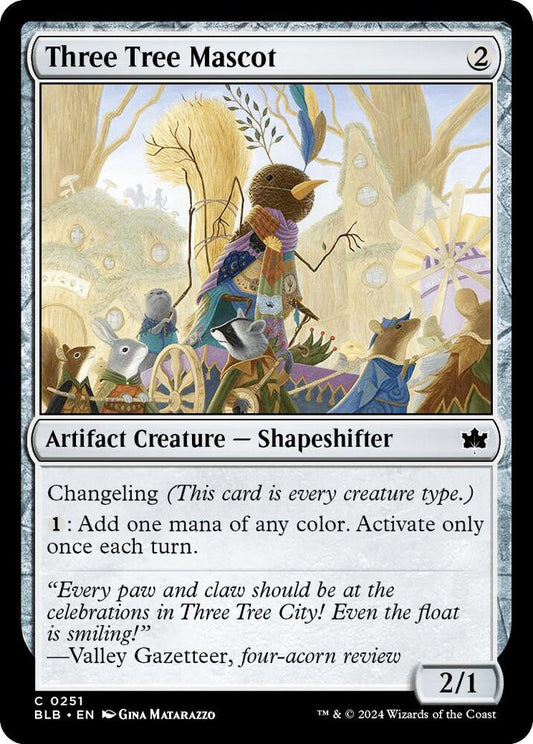 Three Tree Mascot BLB Artifact Creature Shapeshifter NM