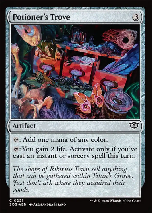 Potioner's Trove SOS Artifact  *Foil* NM