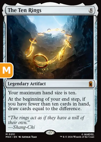The Ten Rings MSH Legendary Artifact  NM
