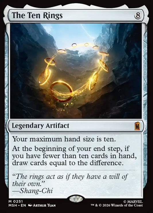 The Ten Rings MSH Legendary Artifact  NM