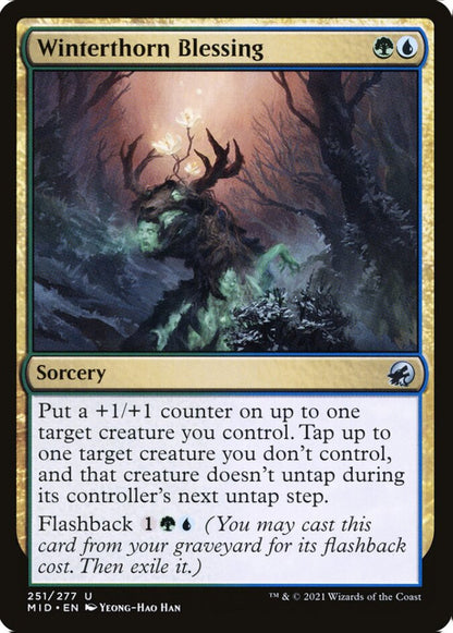Winterthorn Blessing MID Sorcery  NM