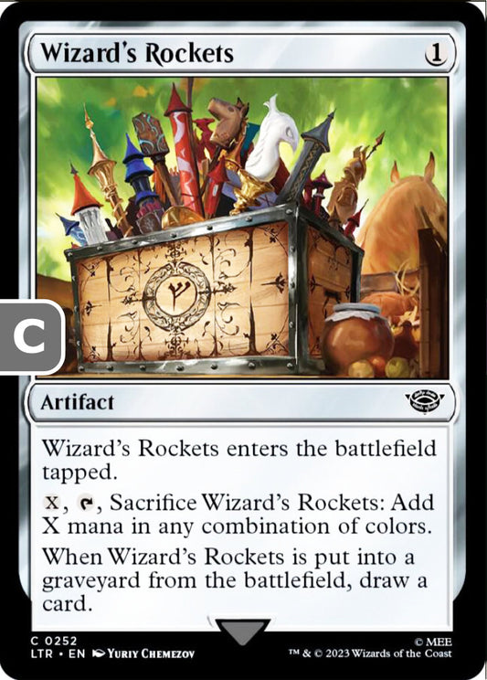 Wizard's Rockets LTR Artifact  NM