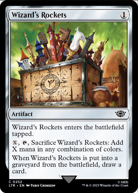 Wizard's Rockets LTR Artifact  NM