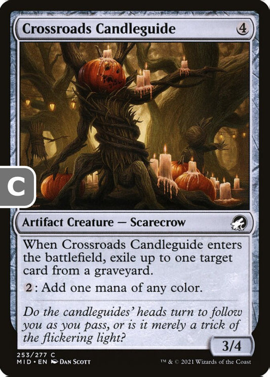Crossroads Candleguide MID Artifact Creature  Scarecrow NM