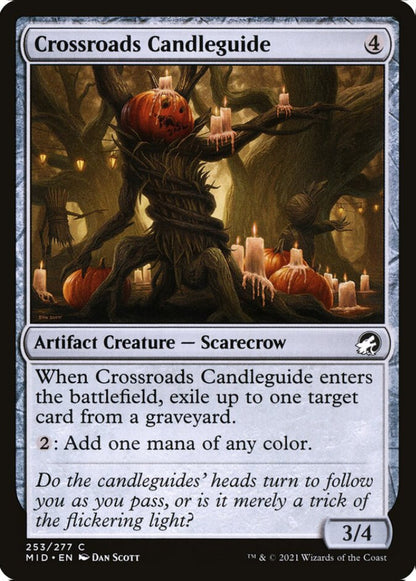 Crossroads Candleguide MID Artifact Creature  Scarecrow NM