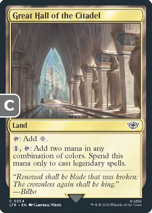 Great Hall of the Citadel LTR Land  NM