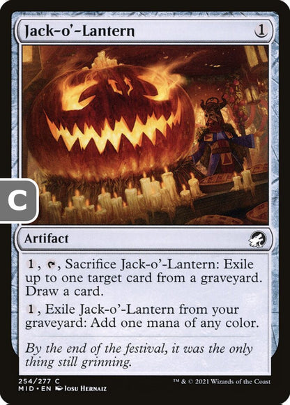 Jack-o'-Lantern MID Artifact  NM