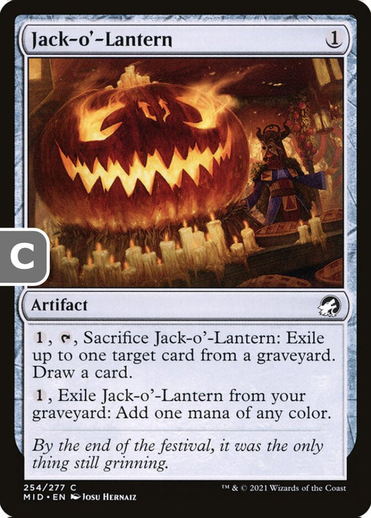 Jack-o'-Lantern MID Artifact  NM